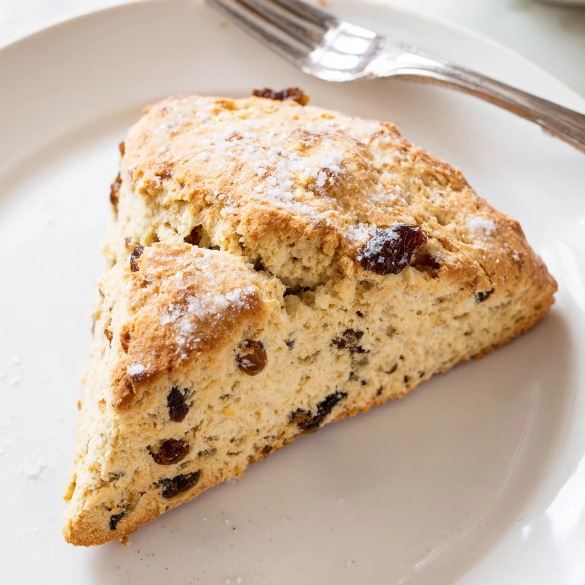 Freshly baked Irish Soda Bread Scones with golden crust and crumbly interior served warm with jam.  