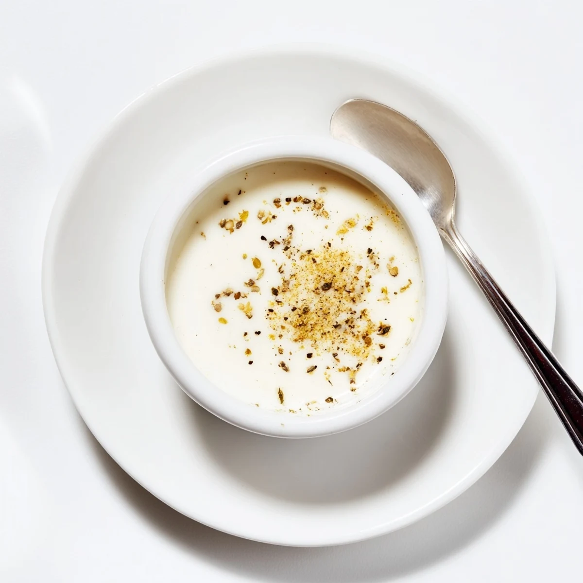 Rich and tangy chicken shawarma garlic sauce spooned onto fluffy flatbread with pickled vegetables