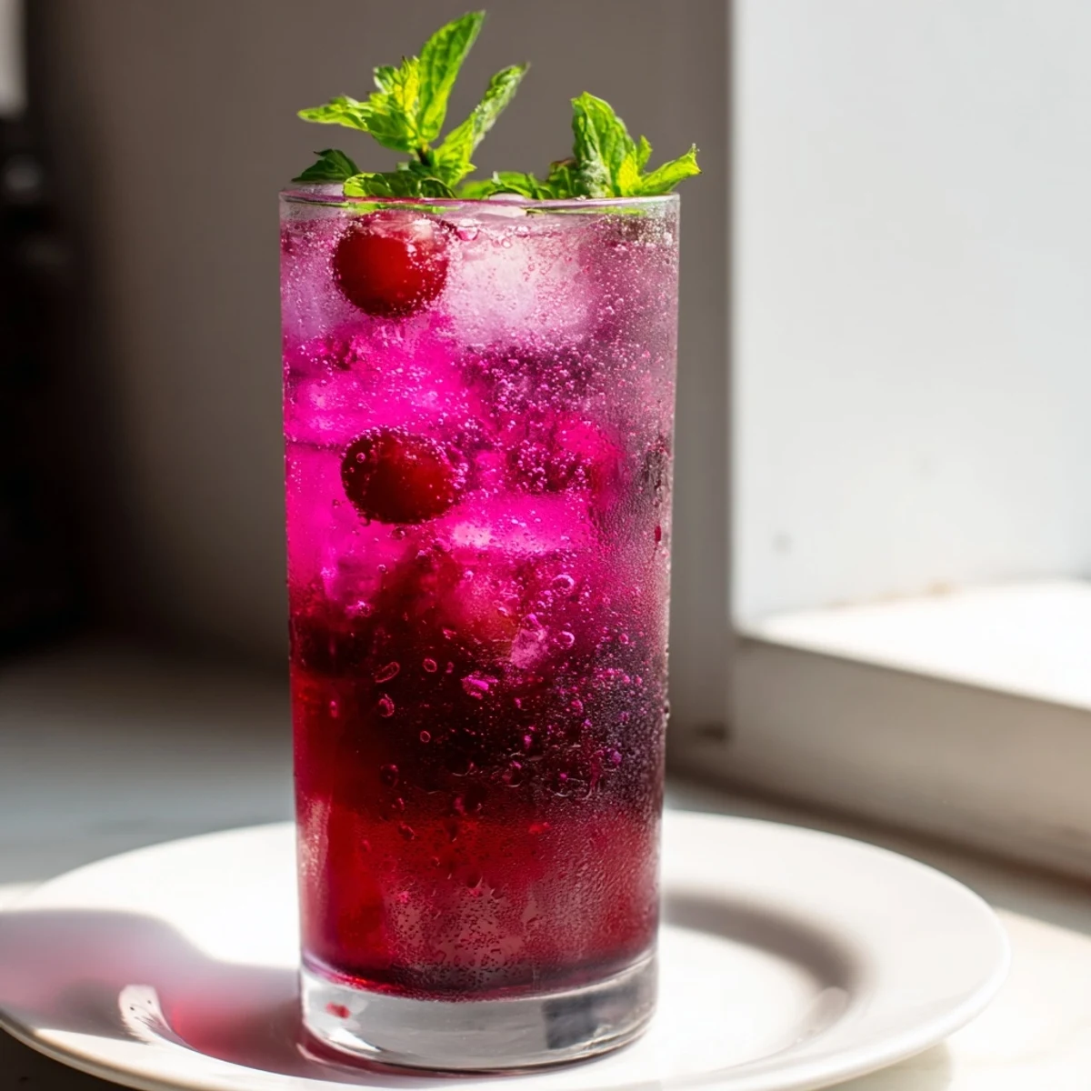 Refreshing Grape Agua Fresca served in mason jars alongside a bowl of whole grapes