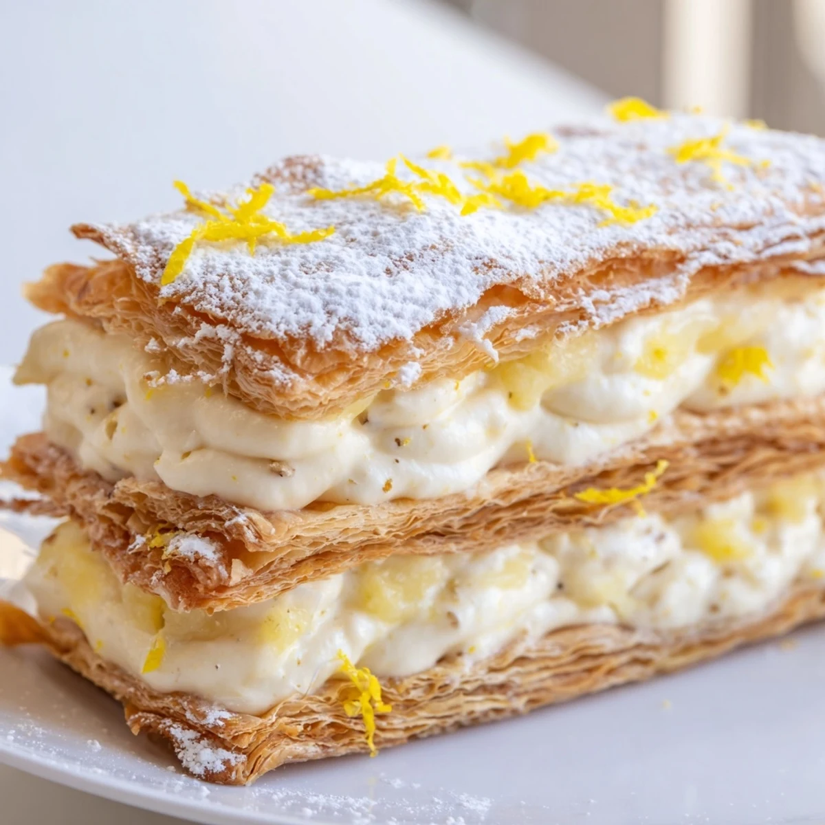 Lemon Ricotta Puff Pastry