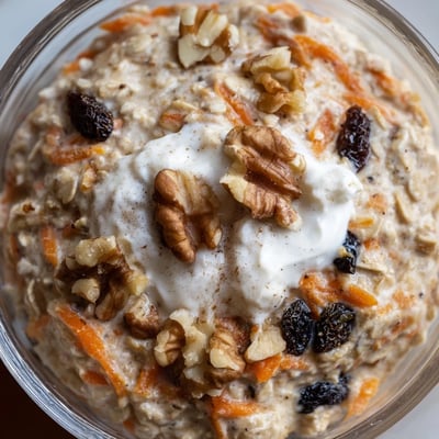 Carrot Cake Overnight Oats