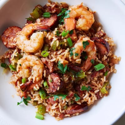 Shrimp And Sausage Dirty Rice