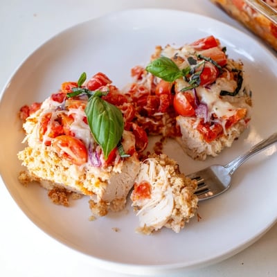 Chicken Bruschetta Casserole