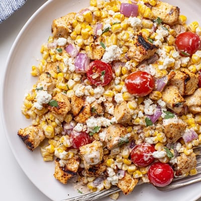 High Protein Chicken Street Corn